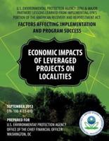 U.S. Environmental Protection Agency (EPA) & Major Partners' Lessons Learned from Implementing EPA's Portion of the American Recovery and Reinvestment ACT