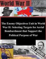 The Enemy Objectives Unit in World War II