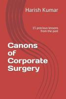 Canons of Corporate Surgery