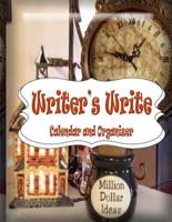 Writer's Write Calendar And Organizer