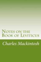 Notes on the Book of Leviticus