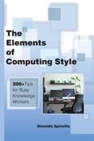 The Elements of Computing Style