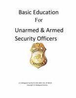 Basic Education For Unarmed & Armed Security Officers