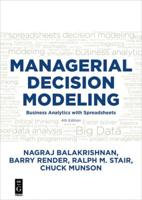 Managerial Decision Modeling