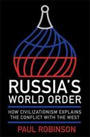 Russia's World Order