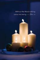 Without the Word Candlelighting Christmas Bulletin 2015 (Pkg of 50)