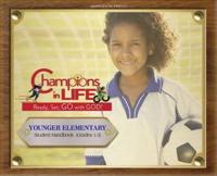 Vacation Bible School (VBS) 2020 Champions in Life Younger Elementary Student Handbook (Grades 1-3) (Pkg of 6)
