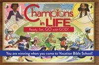 Vacation Bible School (VBS) 2020 Champions in Life Invitation Postcards (Pkg of 24)