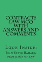 Contracts Law McQ With Answers and Comments