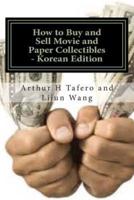 How to Buy and Sell Movie and Paper Collectibles - Korean Edition