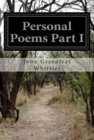 Personal Poems Part I