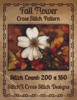 Fall Flower Cross Stitch Pattern