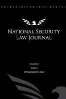 National Security Law Journal - Vol. 2 Issue 2