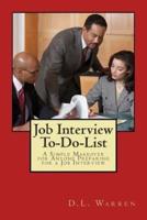 Job Interview To-Do-List