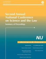 Second Annual National Conference on Science and the Law