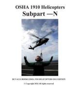 OSHA 1910 Helicopters Subpart N 2014 Edition