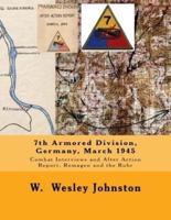 7th Armored Division, Germany, March 1945