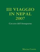 III Viaggio in Nepal 2007