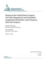 Women in the United States Congress, 1917-2014