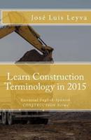 Learn Construction Terminology in 2015
