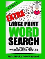 Extra Large Print Word Search Volume 1