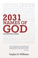 2031 Names of God in Scriptural Order