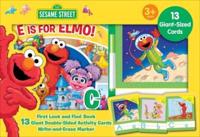 Sesame Street: Explore and Play With Sesame Friends First Look and Find Book and Giant Activity Card Set