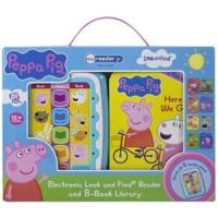 Peppa Pig: Me Reader Jr Electronic Look and Find Reader and 8-Book Library Sound Book Set