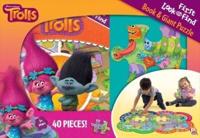 DreamWorks Trolls: First Look and Find Book & Giant Puzzle