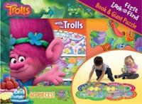 DreamWorks Trolls: First Look and Find Book and Giant Puzzle