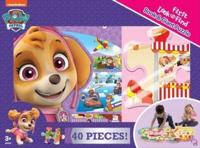 Nickelodeon Paw Patrol: First Look and Find Book & Giant Puzzle