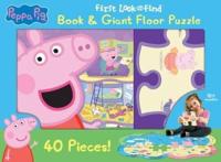 Peppa Pig: First Look and Find Book and Giant Floor Puzzle