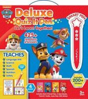 Nickelodeon Paw Patrol: Deluxe Quiz It Pen Let's Learn Together Sound Book Set