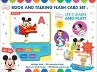 Disney Baby: Let's Learn and Play! Book and Talking Flash Card Sound Book Set