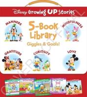 Disney Growing Up Stories: 5-Book Library Giggles & Goals!