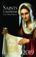 2019 Saints Calendar & 16 Month Daily Planner