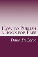 How to Publish a Book for Free