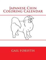 Japanese Chin Coloring Calendar