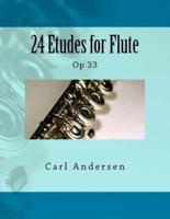 24 Etudes for Flute