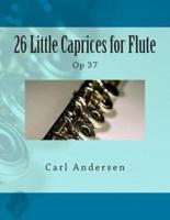 26 Little Caprices for Flute