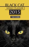 Black Cat Weekly Planner 2015