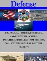 U.S. Nuclear Policy, Strategy, and Force Structure