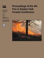 Proceedings of the 4th Fire in Eastern Oak Forests Confrerence