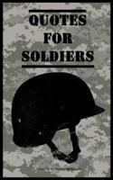 Quotes for Soldiers