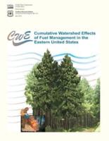 Cumulative Watershed Effects of Fuel Management in the Eastern United States