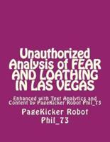 Unauthorized Analysis of Fear and Loathing in Las Vegas