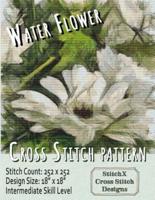 Water Flower Cross Stitch Pattern