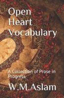 Open Heart Vocabulary