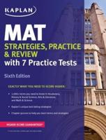 MAT, Strategies, Practice, and Review