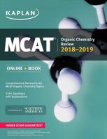 MCAT Organic Chemistry Review 2018-2019